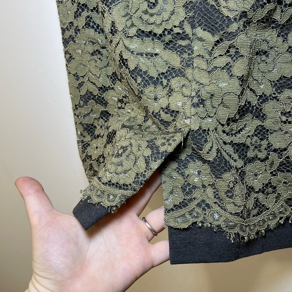 English Laundry Women’s Olive Green Lace pencil Skirt in Size S - Picture 8 of 8